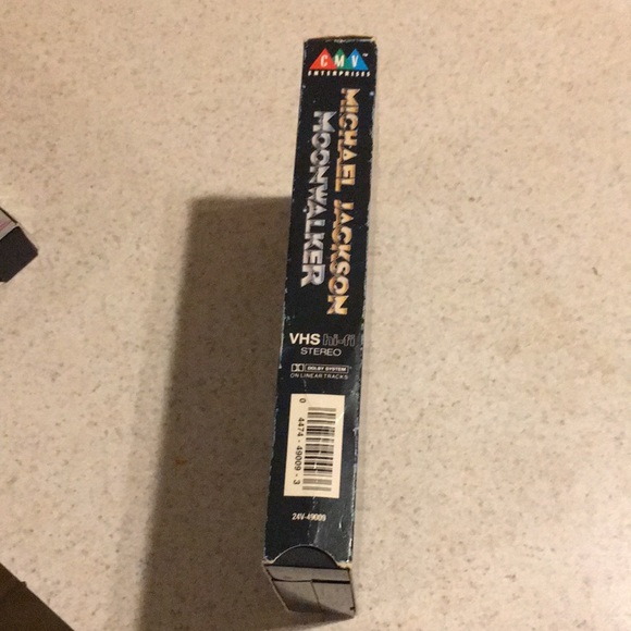 Micheal Jackson Moonwalker vhs - Picture 2 of 4